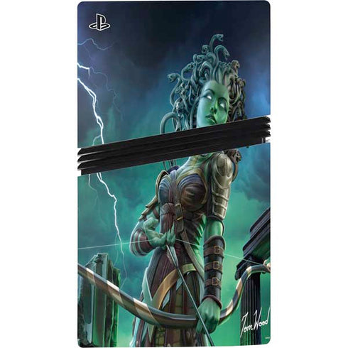 Medusa by Tom Wood PS5 Pro Disk Console Skin